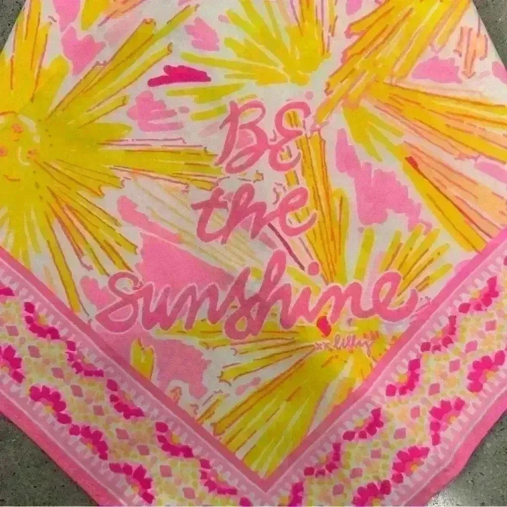 LILLY PULITZER Be MY Sunshine Scarf